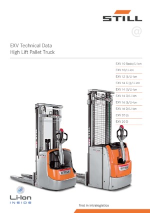 Hodajući viličar Still EXV 14 D
