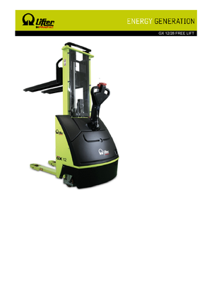 Hodajući viličar PRAMAC Lifter GX 12/28 Free Lift