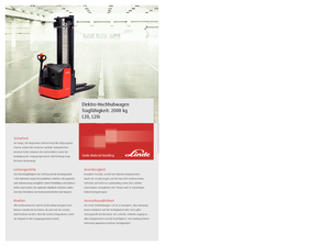 Hodajući viličar Linde L 20 i