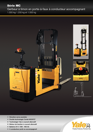 Hodajući viličar Yale MC10