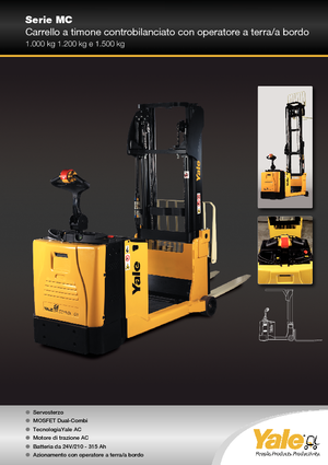 Hodajući viličar Yale MC12