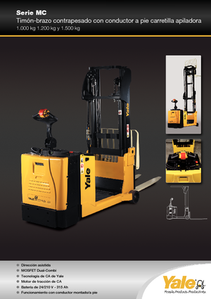 Hodajući viličar Yale MC10