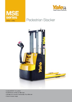 Hodajući viličar Yale MS12E