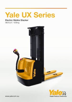Hodajući viličar Yale MS15UX