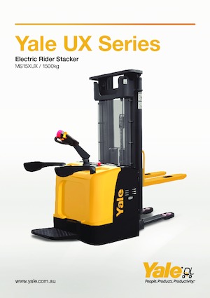 Hodajući viličar Yale MS15XUX