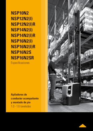 Hodajući viličar Caterpillar NSP16N2