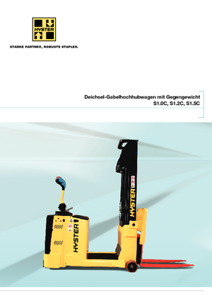 Hodajući viličar Hyster S1.2C