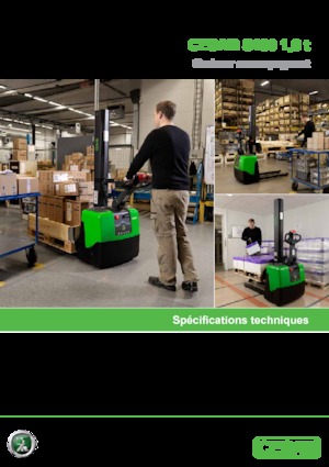 Hodajući viličar Cesab S 110 S