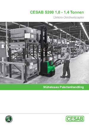 Hodajući viličar Cesab S 212 L