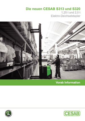 Hodajući viličar Cesab S 320 L