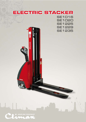 Hodajući viličar Climax SE 1235