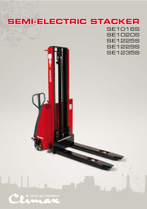 Hodajući viličar Climax SE 1235 S