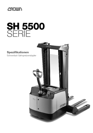 Hodajući viličar Crown SH 5540-1.8 TL