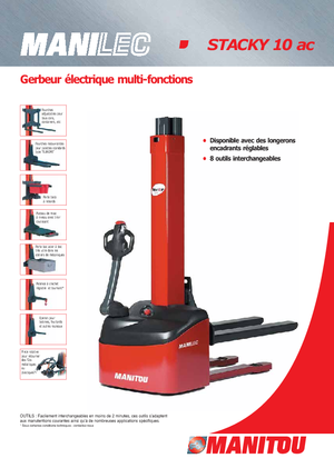 Hodajući viličar Manitou Stacky FR-D 28