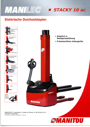 Hodajući viličar Manitou Stacky FR-D 28