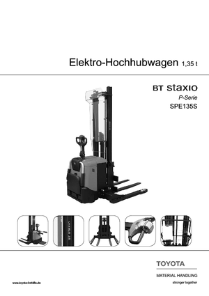 Hodajući viličar BT SPE 135 S