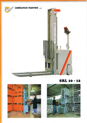 Hodajući viličar CVitalia SRL 10/16