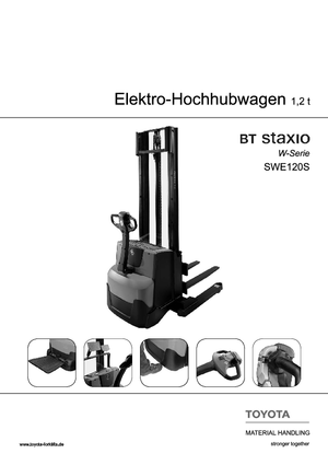 Hodajući viličar BT SWE 120 S