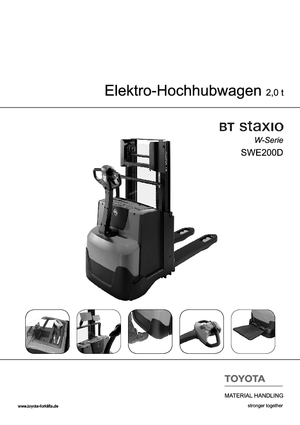 Hodajući viličar BT SWE 200 D