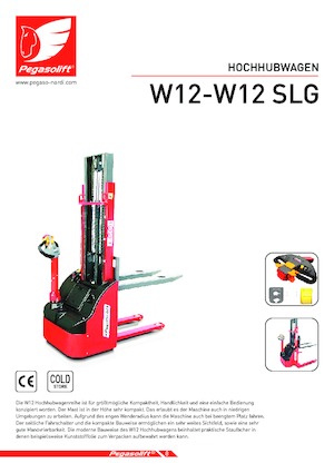 Hodajući viličar Pegasolift W 12