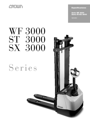 Hodajući viličar Crown WF 3000-1.0 NT