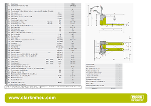 Dizalice za palete Clark CPT 13 ac
