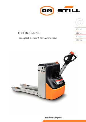 Dizalice za palete Still ECU 16