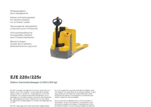 Dizalice za palete Jungheinrich EJE 225r