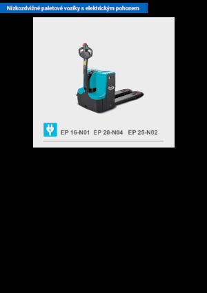 Dizalice za palete Baoli EP 16-N01