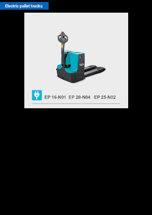 Dizalice za palete Baoli EP 16-N01