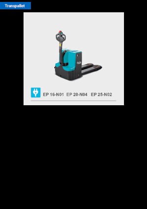 Dizalice za palete Baoli EP 16-N01