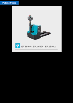 Dizalice za palete Baoli EP 16-N01