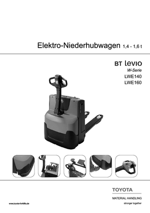 Dizalice za palete BT LWE 140