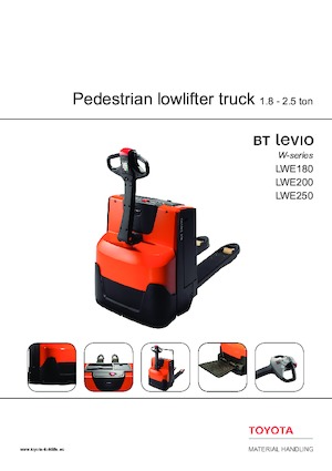 Dizalice za palete BT LWE 180