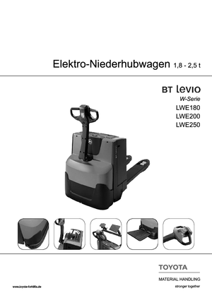 Dizalice za palete BT LWE 180