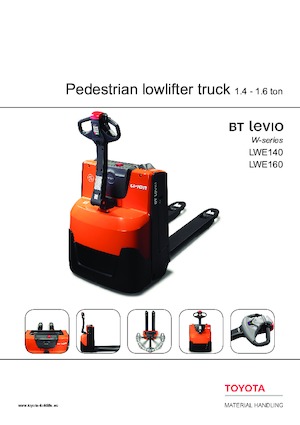 Dizalice za palete Toyota LWE160