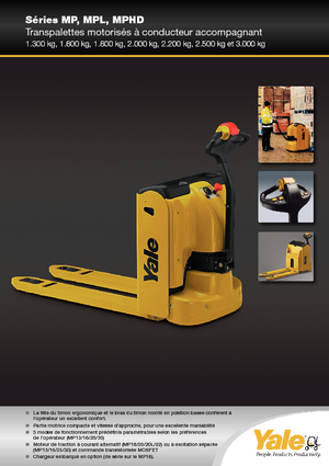 Dizalice za palete Yale MP22AC