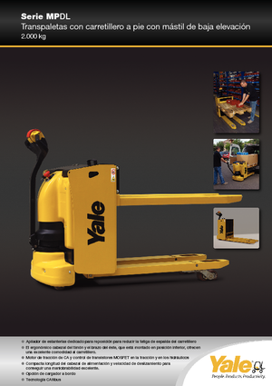 Dizalice za palete Yale MP20DL