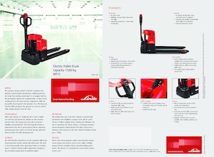 Dizalice za palete Linde MT15