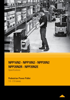 Dizalice za palete Caterpillar NPP16N2