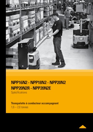 Dizalice za palete Caterpillar NPP16N2