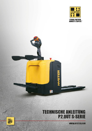 Platforma za stojeće rukovatelje za paletne viličare Hyster P2.0S (BIGA) 