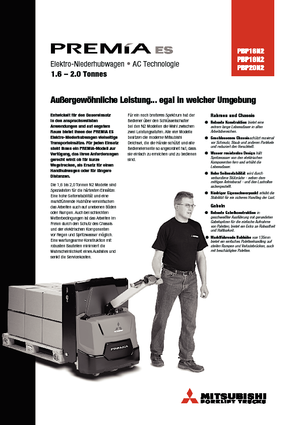 Dizalice za palete Mitsubishi PBP18N2 