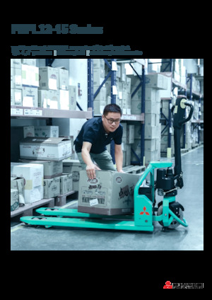 Dizalice za palete Mitsubishi PBPL12 IPTP 680 × 1000