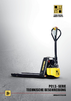 Dizalice za palete Hyster PC 1.5