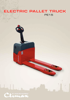 Dizalice za palete Climax PE 15