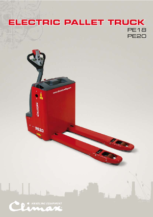 Dizalice za palete Climax PE 18