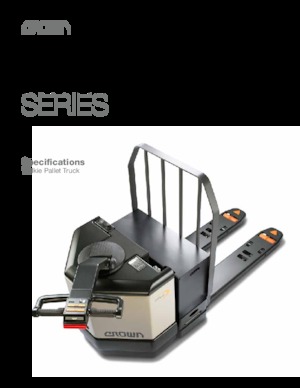 Dizalice za palete Crown PW 3520-60