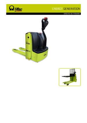 Dizalice za palete PRAMAC Lifter QX 20