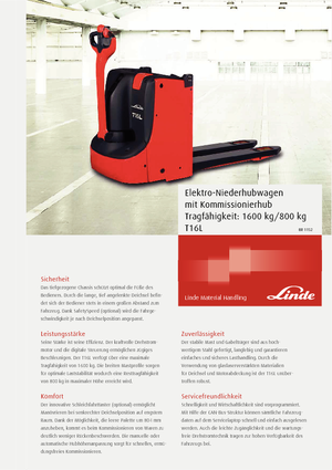 Dizalice za palete Linde T16L